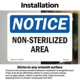 Non-Sterilized Area