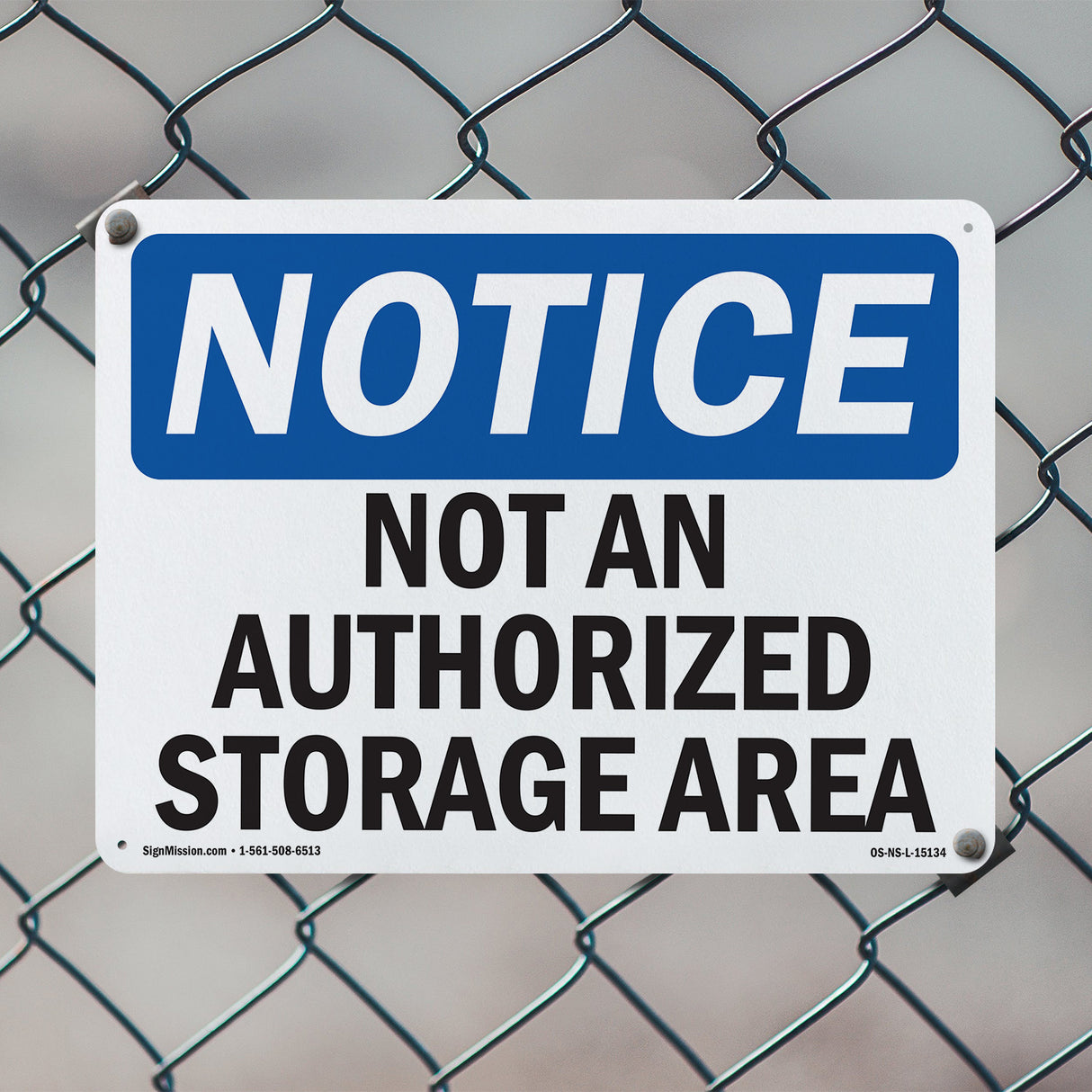 Not An Authorized Storage Area