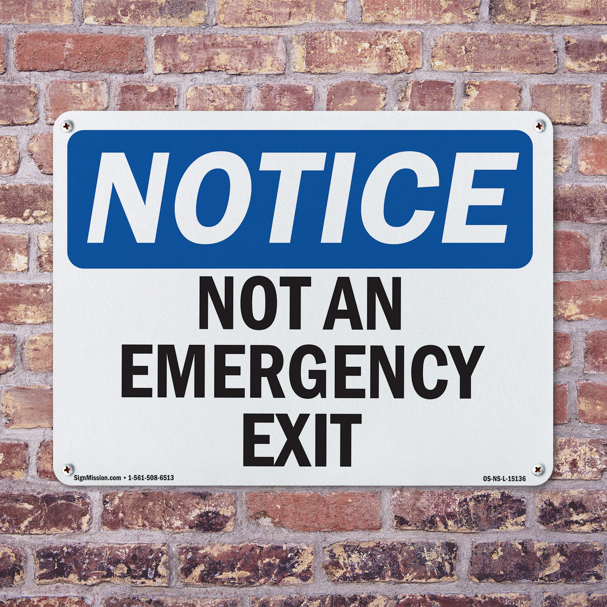 Not An Emergency Exit