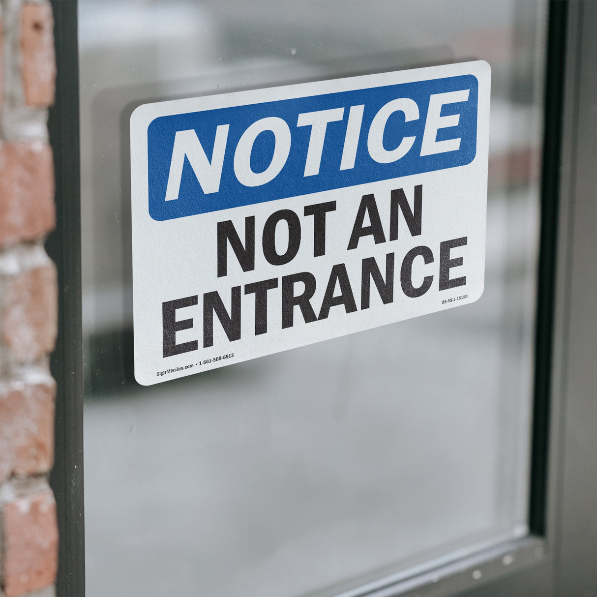 Not An Entrance