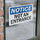 Not An Entrance