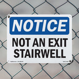 Not An Exit Stairwell
