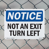 Not An Exit Turn Left