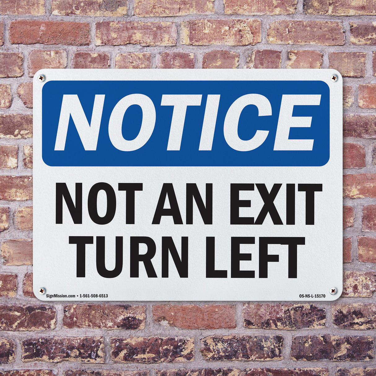 Not An Exit Turn Left