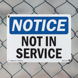 Not In Service