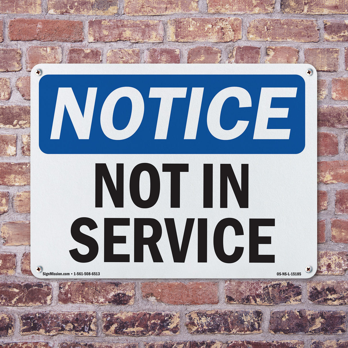 Not In Service
