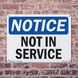 Not In Service