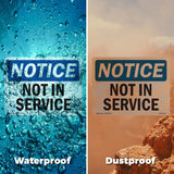 Not In Service