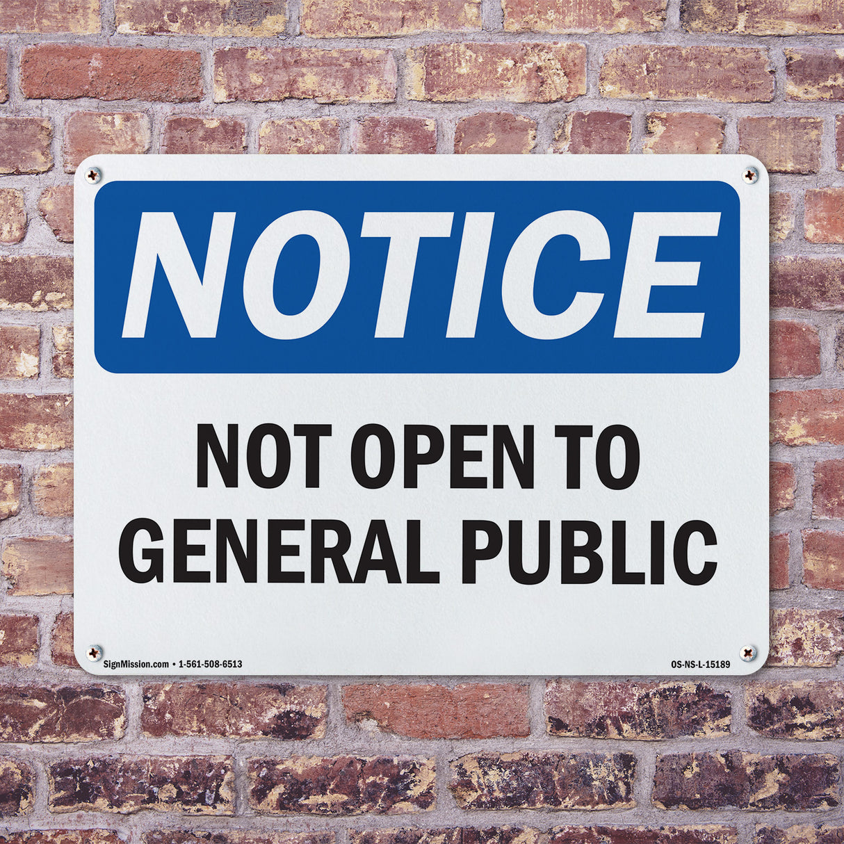 Not Open To General Public