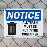 All Trash Must Be