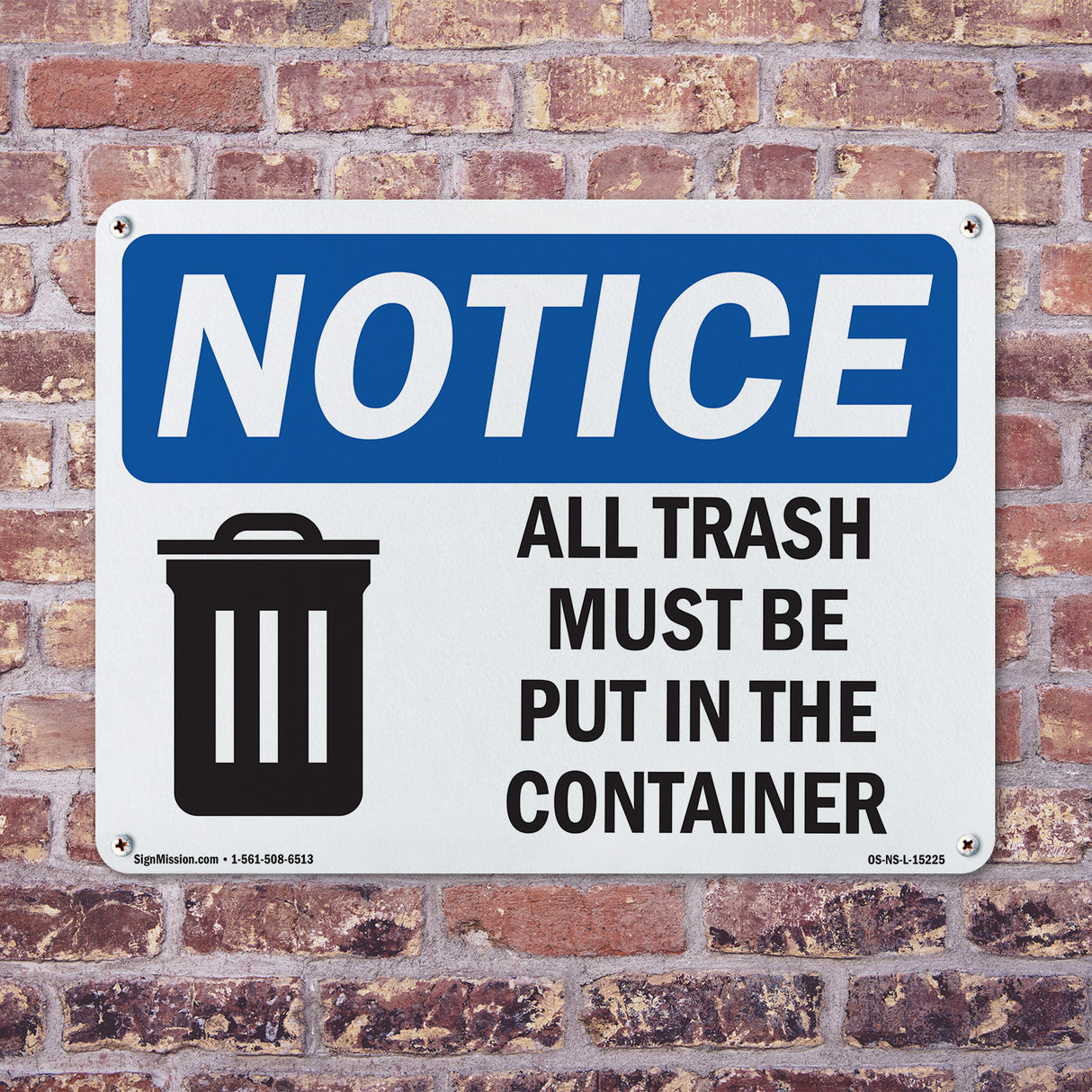 All Trash Must Be