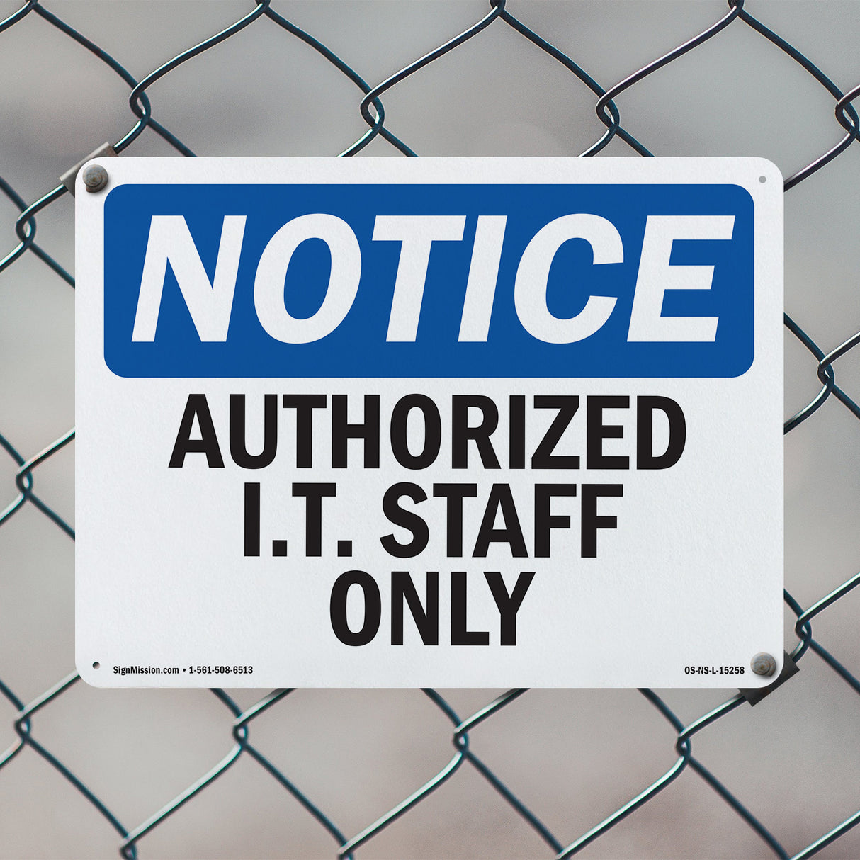 NOTICE Authorized I.T. Staff Only