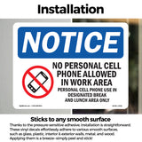 No Personal Cell Phones