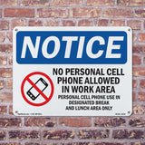 No Personal Cell Phones