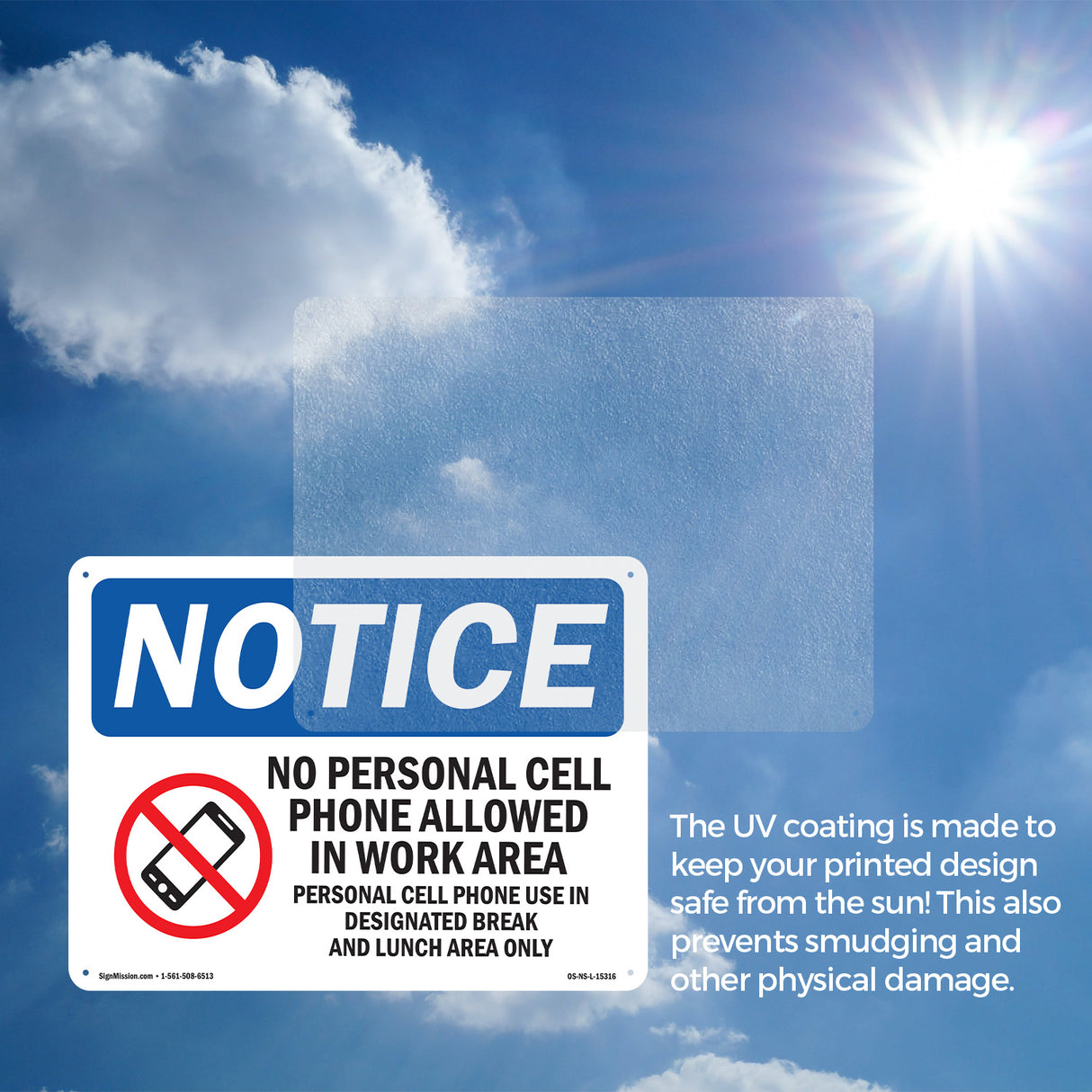 No Personal Cell Phones