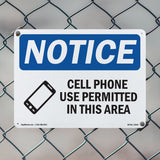 Cell Phone Use Permitted