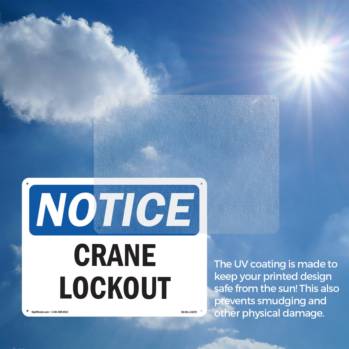 NOTICE Crane Lockout