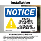 NOTICE Equine Quarantine Do