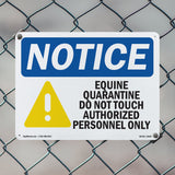 NOTICE Equine Quarantine Do