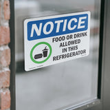 Food Or Drink Allowed