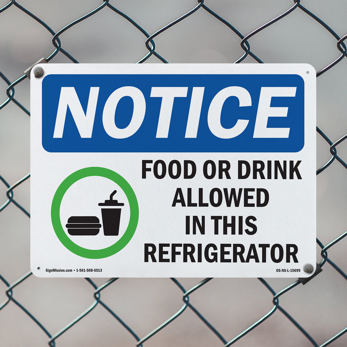 Food Or Drink Allowed