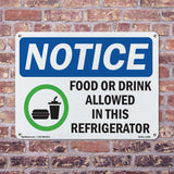 Food Or Drink Allowed