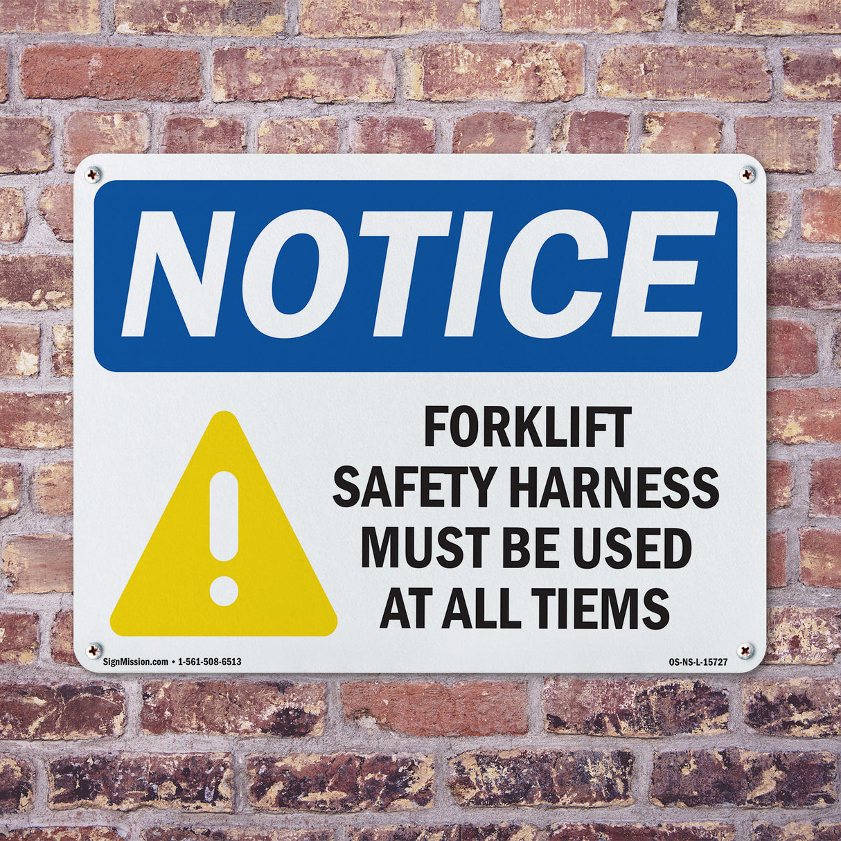 Forklift Safety Harness