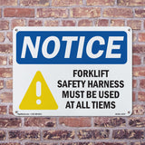 Forklift Safety Harness