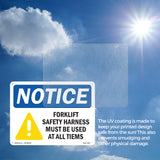 Forklift Safety Harness