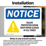 Halon Protected Room