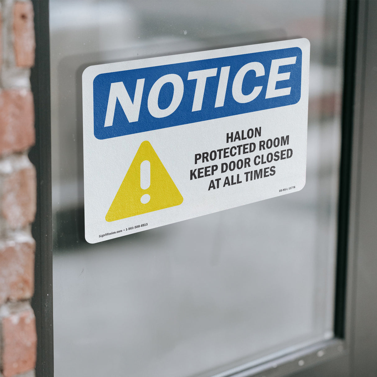 Halon Protected Room