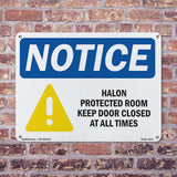 Halon Protected Room