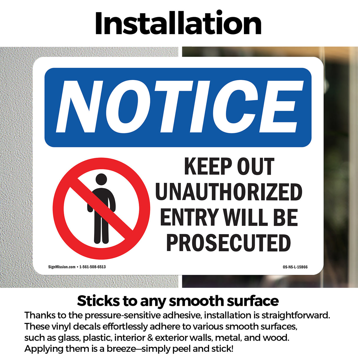Keep Out Unauthorized