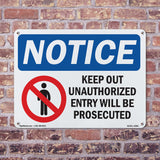 Keep Out Unauthorized