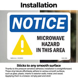 Microwave Hazard In This Area