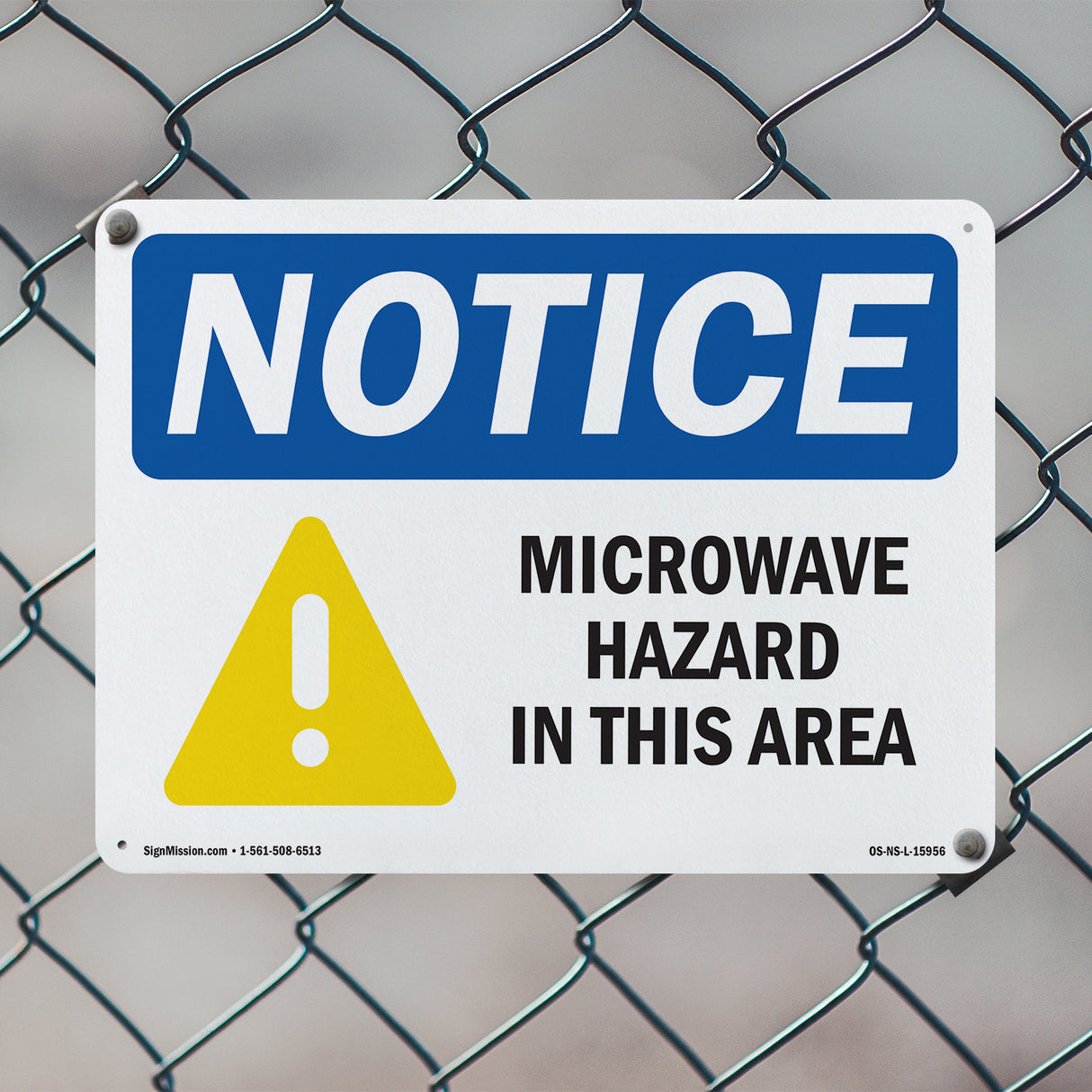 Microwave Hazard In This Area