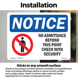 No Admittance Beyond