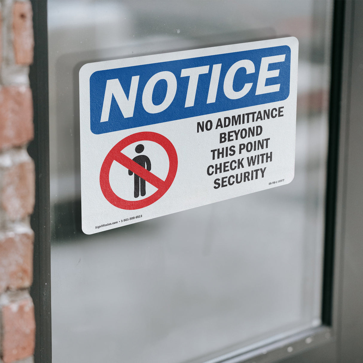 No Admittance Beyond