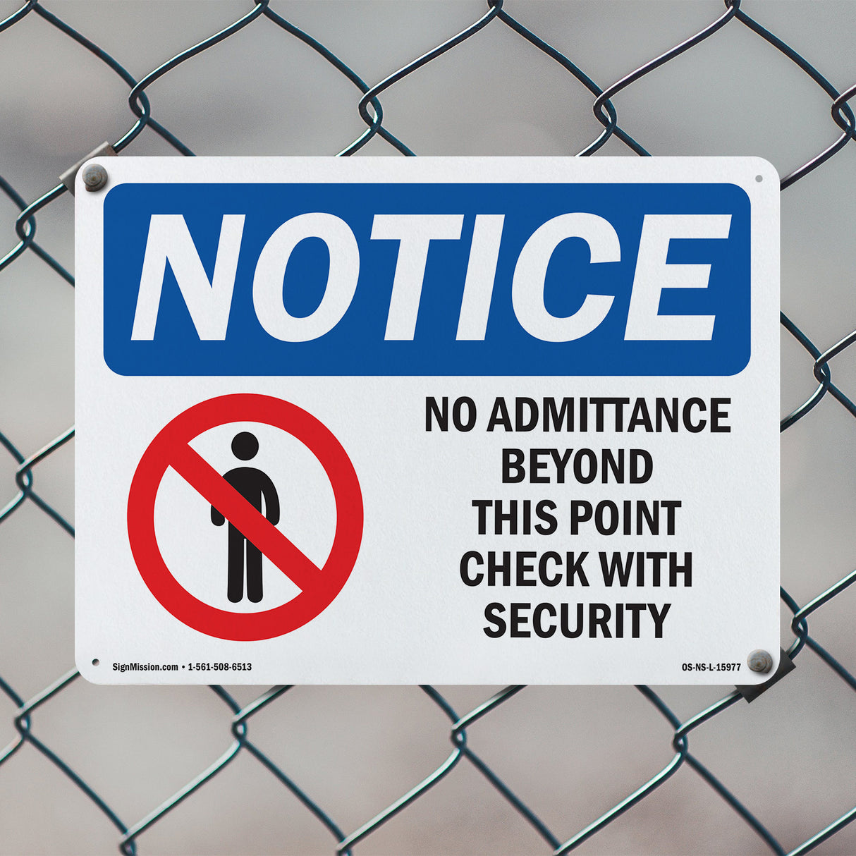 No Admittance Beyond
