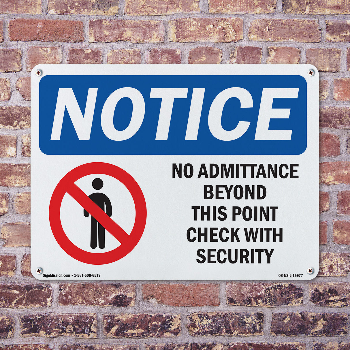 No Admittance Beyond