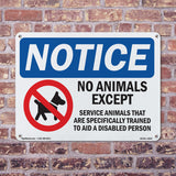 No Animals Except
