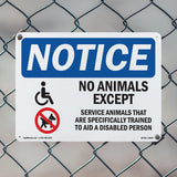 No Animals Except