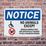 No Animals Except