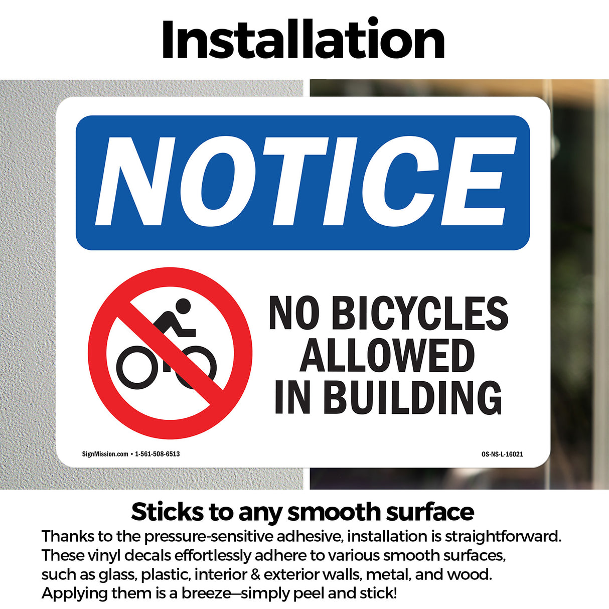 No Bicycles Allowed