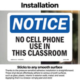 NOTICE No Cell Phone Use In This Classroom