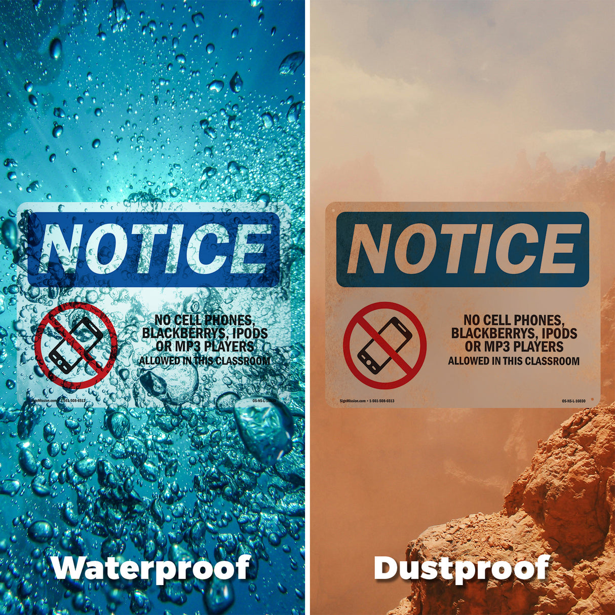 No Cell Phones, Blackberrys