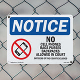 No Cell Phones Bags