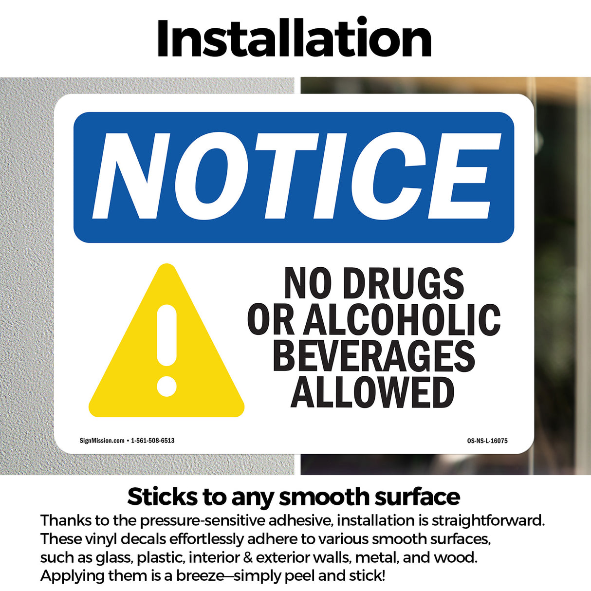 No Drugs No Alcoholic