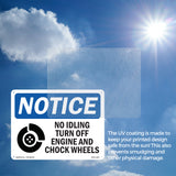 No Idling Turn Off