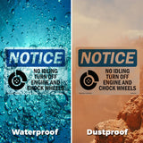 No Idling Turn Off